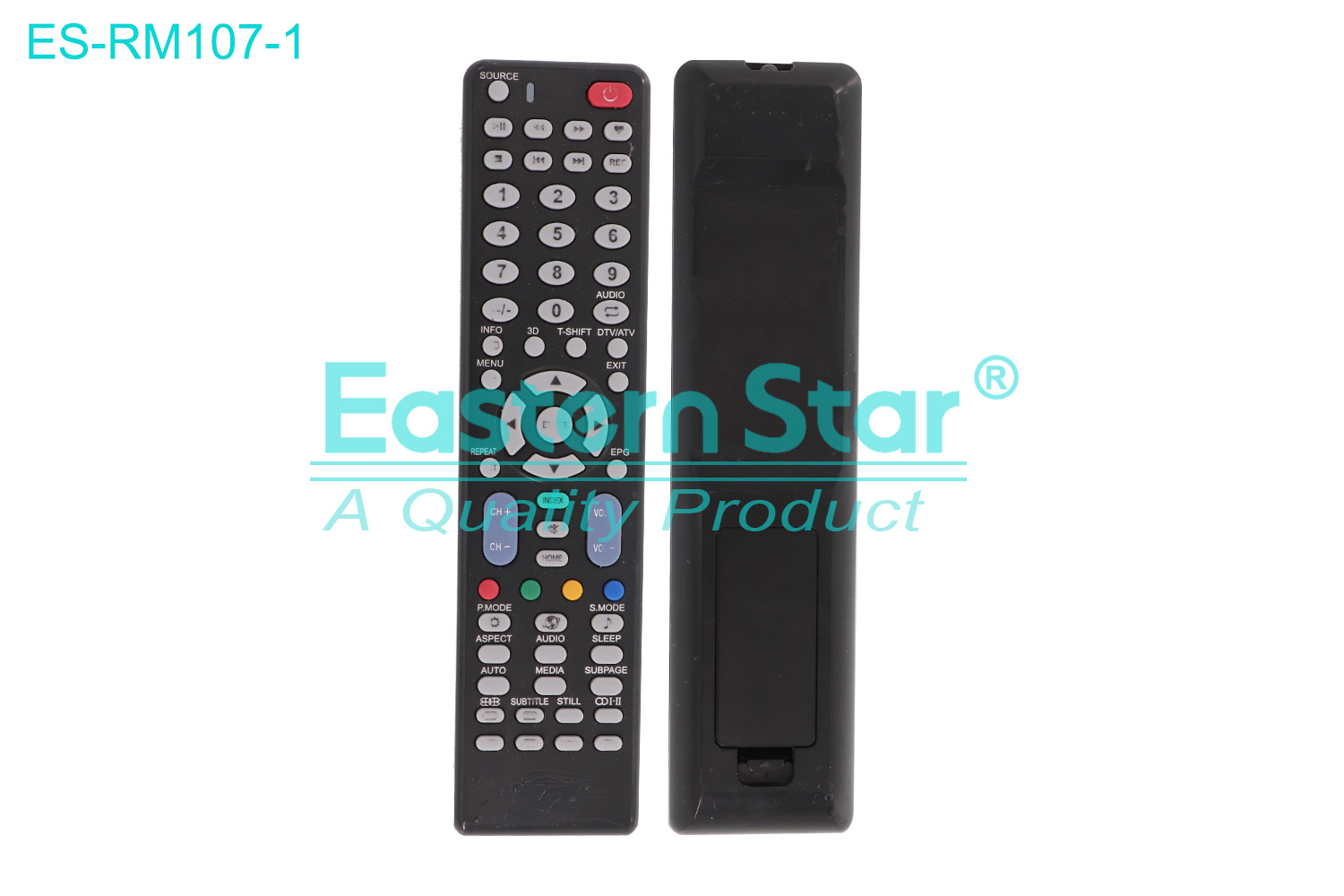 ES-RM107-1 Compatible for / Smart TV Remote Control R/M 64 Keys