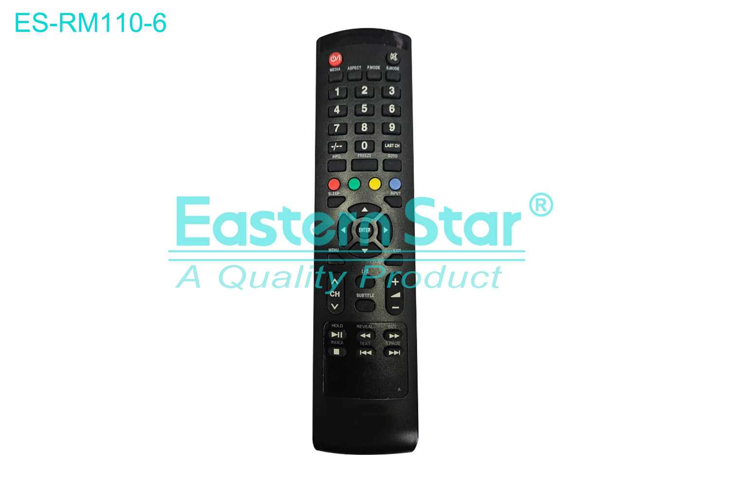 ES-RM110-6 Compatible for / Smart TV Remote Control R/M 46 Keys