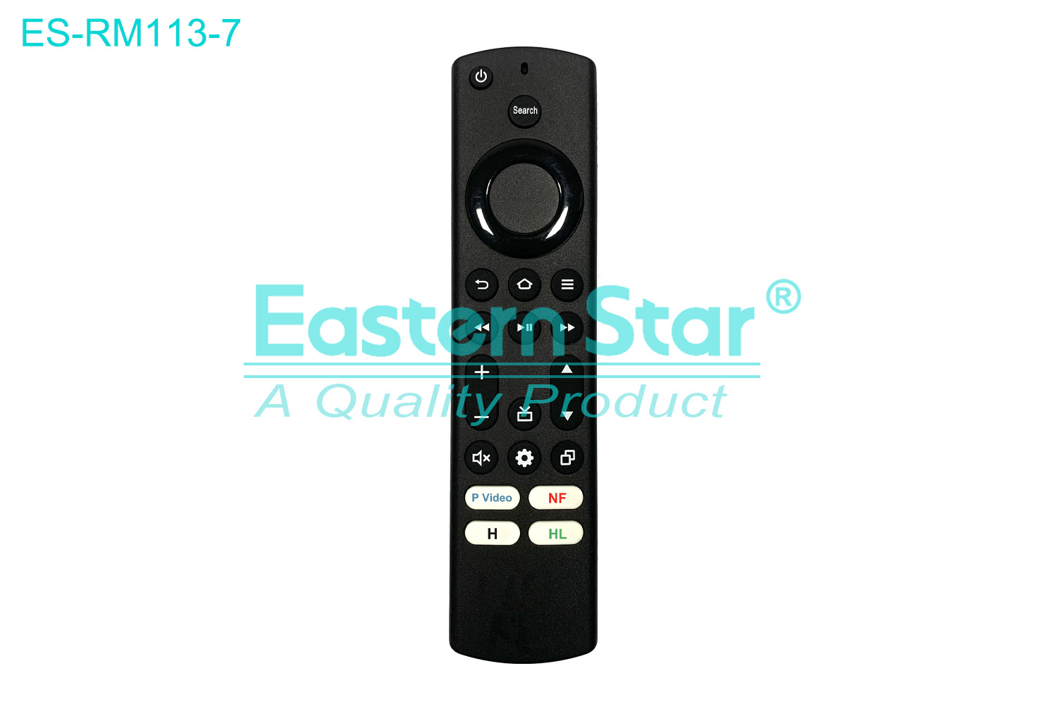 ES-RM113-7 Compatible for / Smart TV Remote Control R/M 24 Keys
