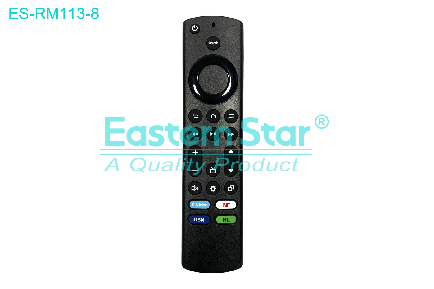 ES-RM113-8 Compatible for / Smart TV Remote Control R/M 24 Keys