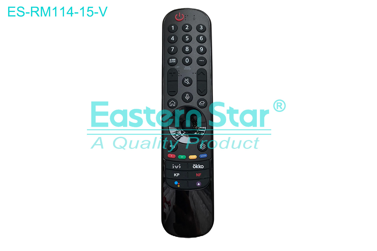 ES-RM114-15-V Compatible for Lg Smart TV Voice Remote Control R/M 38 Keys