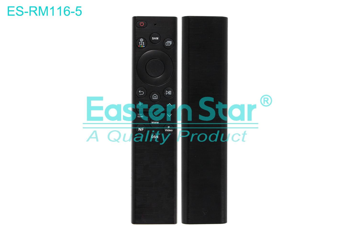 ES-RM116-5 Compatible for Samsung Smart TV Remote Control R/M 22 Keys