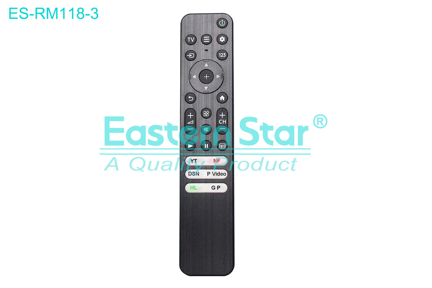ES-RM118-3 Compatible for Sony Smart TV Remote Control R/M 28 Keys