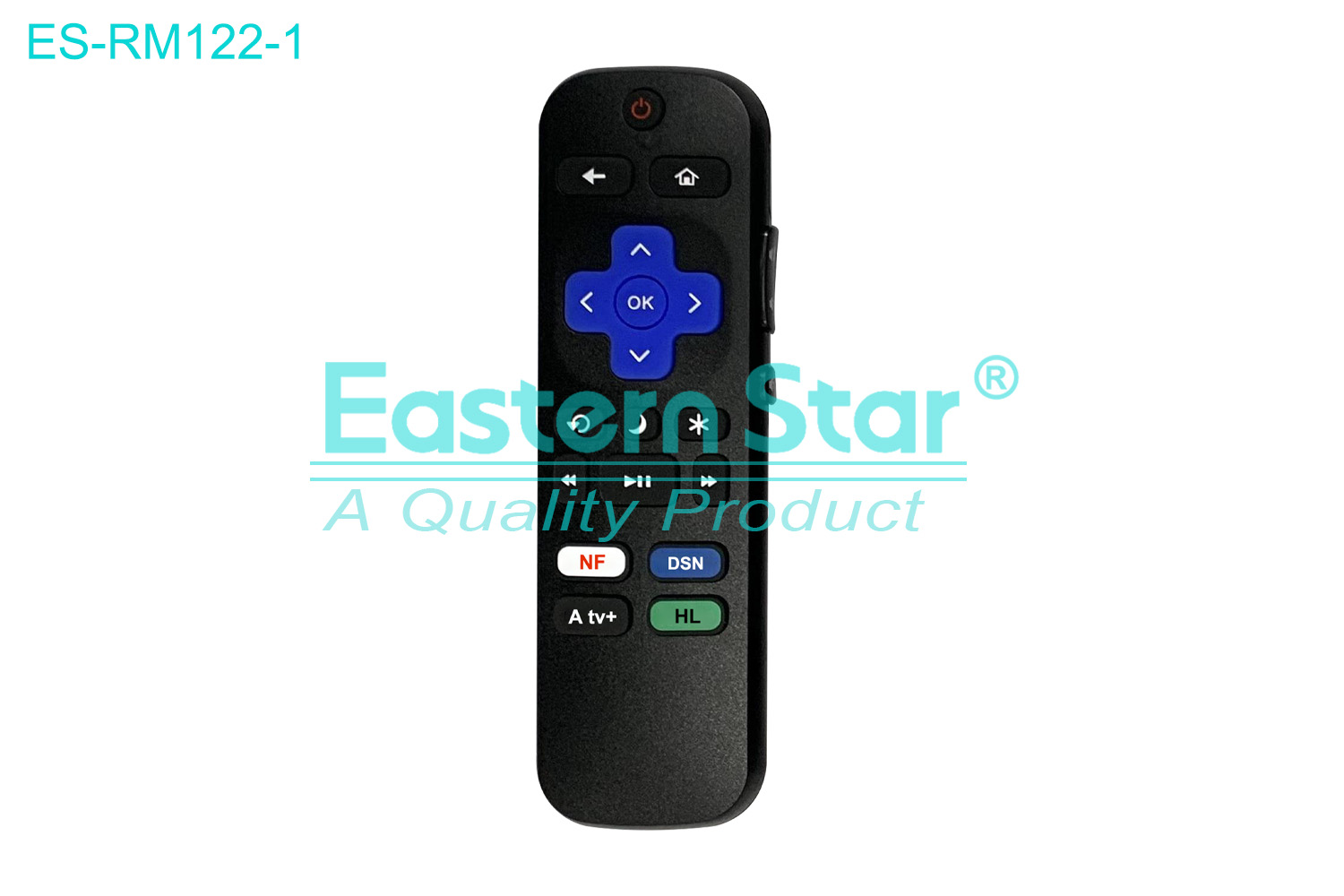ES-RM122-1 Compatible for / Smart TV Remote Control R/M 18 Keys