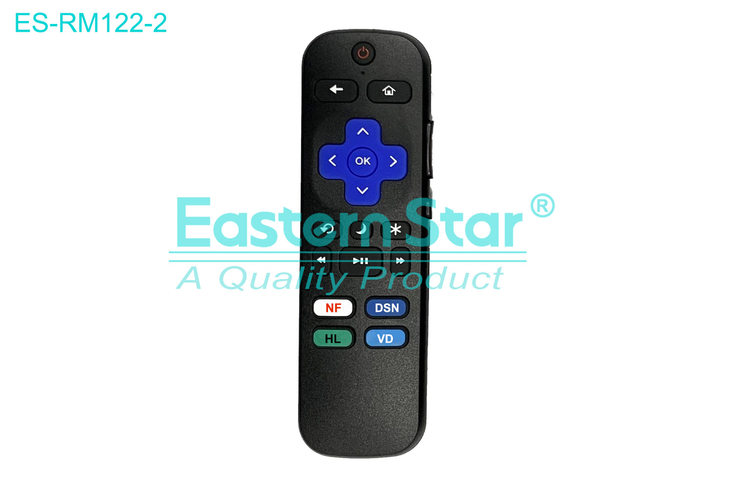 ES-RM122-2 Compatible for / Smart TV Remote Control R/M 18 Keys