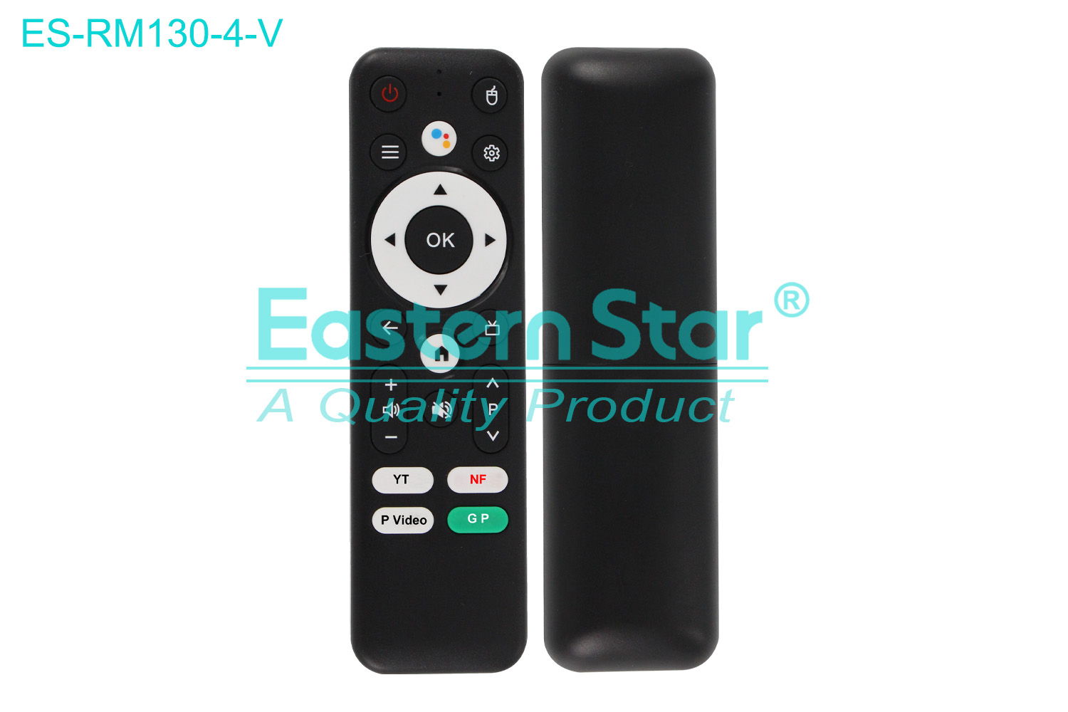 ES-RM130-4-V Compatible for / Smart TV Voice Remote Control R/M 22 Keys