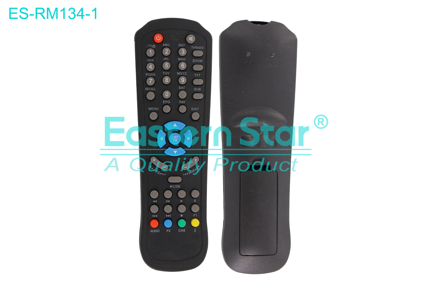 ES-RM134-1 Compatible for / Smart TV Remote Control R/M 44 Keys