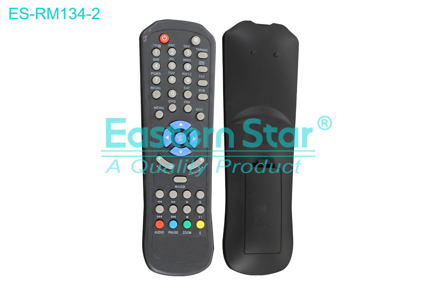 ES-RM134-2 Compatible for / Smart TV Remote Control R/M 44 Keys