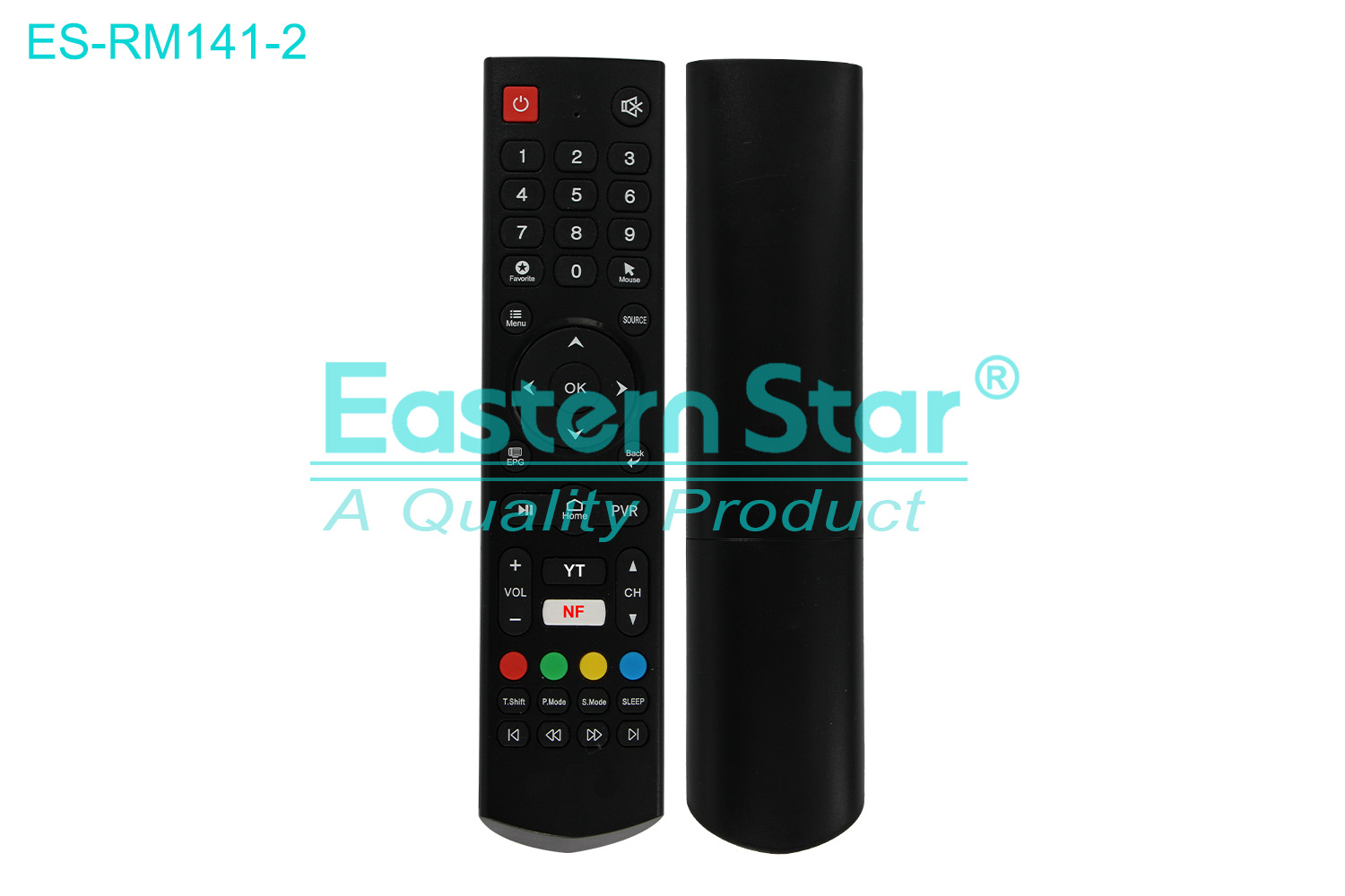 ES-RM141-2 Compatible for / Smart TV Remote Control R/M 40 Keys