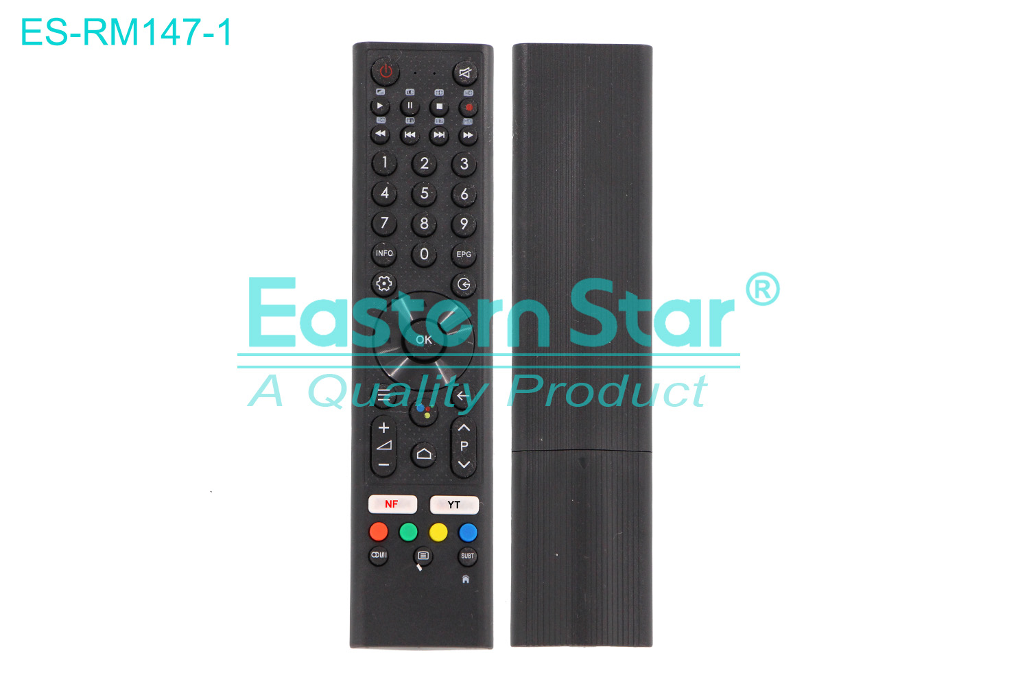 ES-RM147-1 Compatible for / Smart TV Remote Control R/M 46 Keys