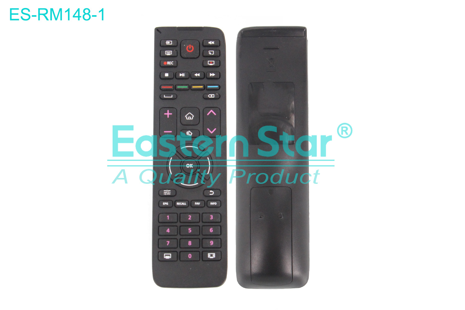 ES-RM148-1 Compatible for / Smart TV Remote Control R/M 46 Keys