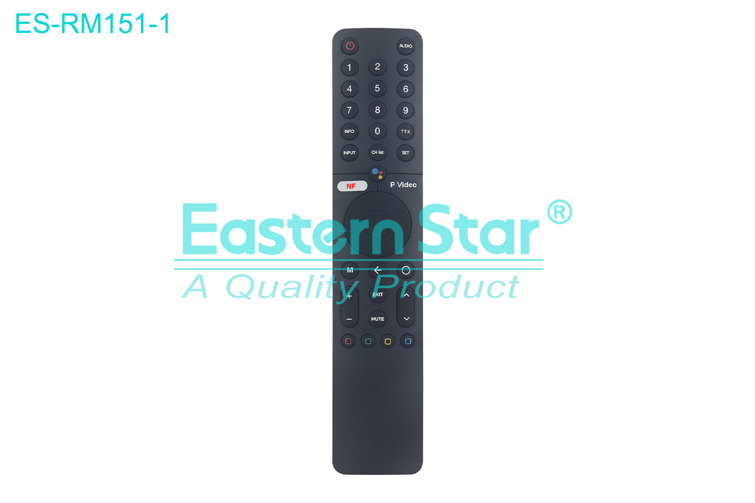 ES-RM151-1 Compatible for / Smart TV Remote Control R/M 38 Keys