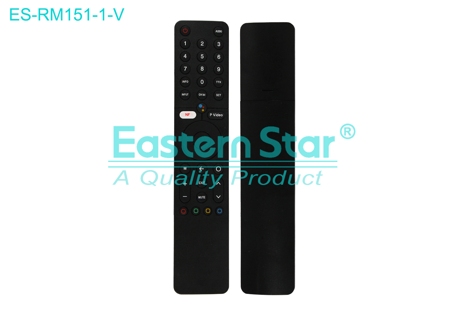 ES-RM151-1-V Compatible for / Smart TV Voice Remote Control R/M 38 Keys