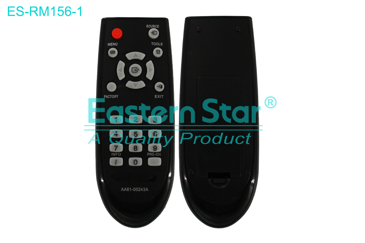 ES-RM156-1 Compatible for / Smart TV Remote Control R/M 23 Keys