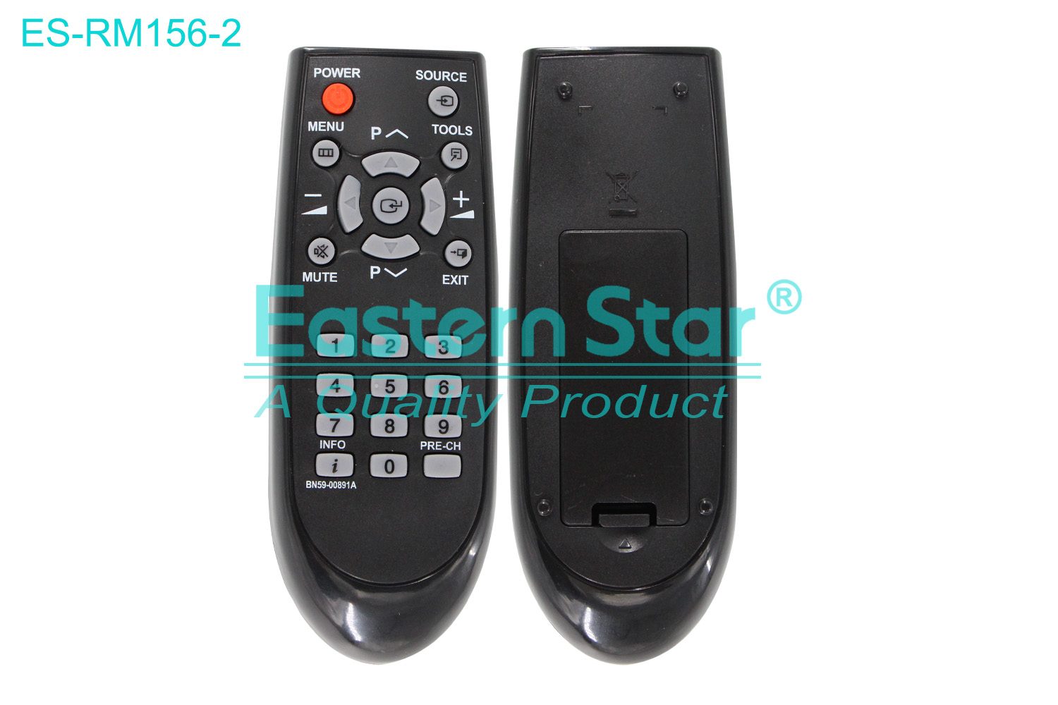 ES-RM156-2 Compatible for Samsung Smart TV Remote Control R/M 23 Keys