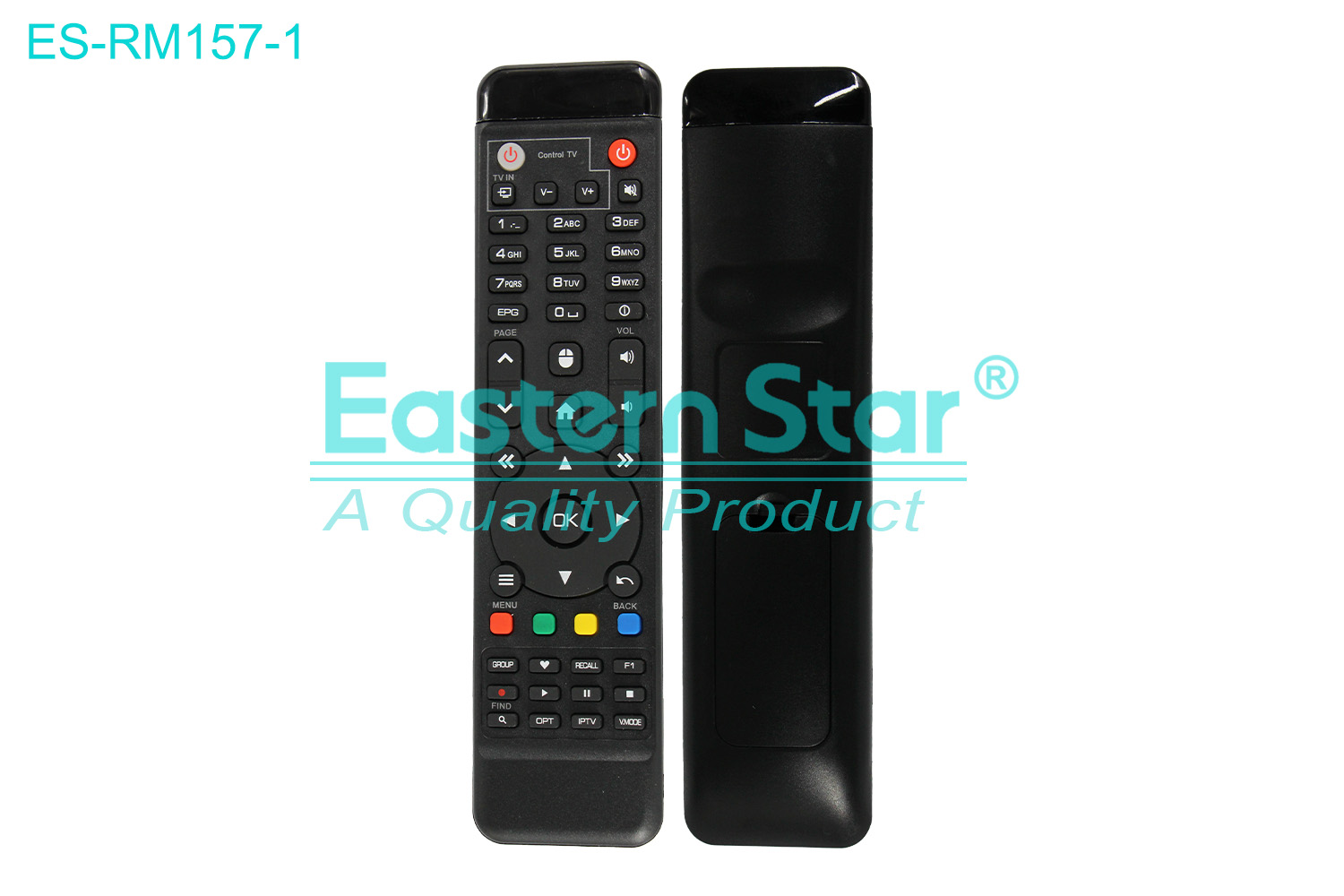 ES-RM157-1 Compatible for / Smart TV Remote Control R/M 49 Keys