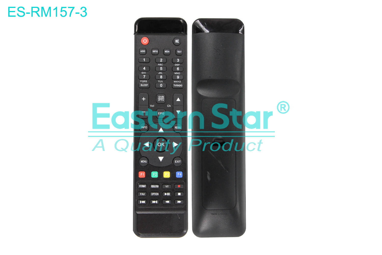 ES-RM157-3 Compatible for / Smart TV Remote Control R/M 49 Keys