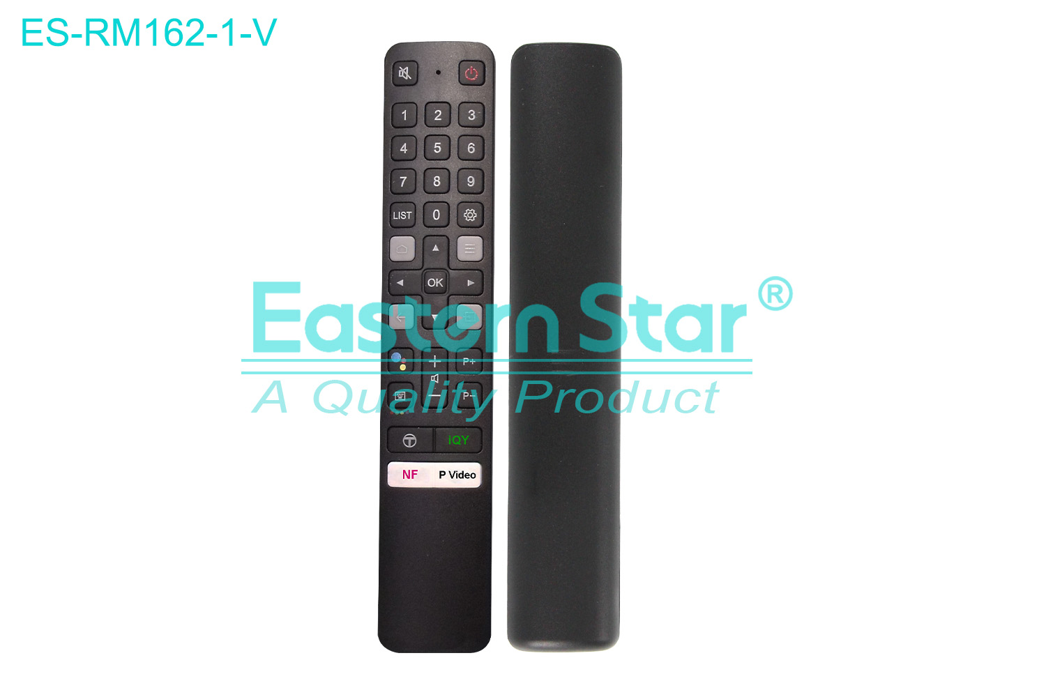ES-RM162-1-V Compatible for / Smart TV Voice Remote Control R/M 33 Keys