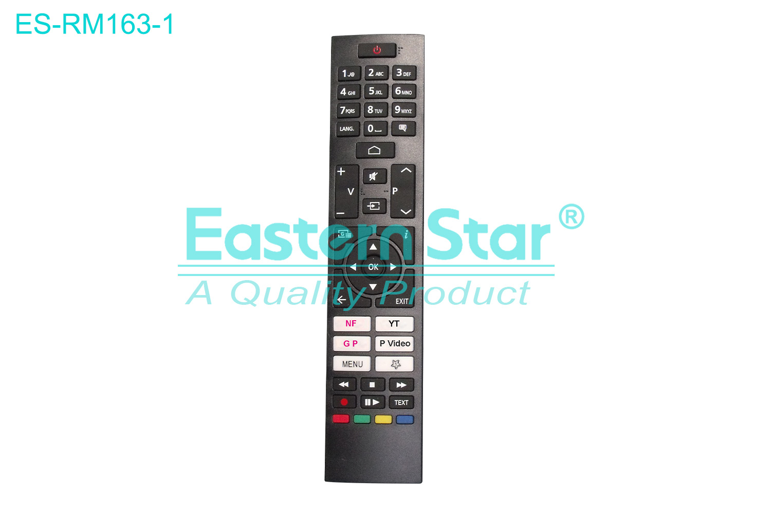 ES-RM163-1 Compatible for / Smart TV Remote Control R/M 45 Keys