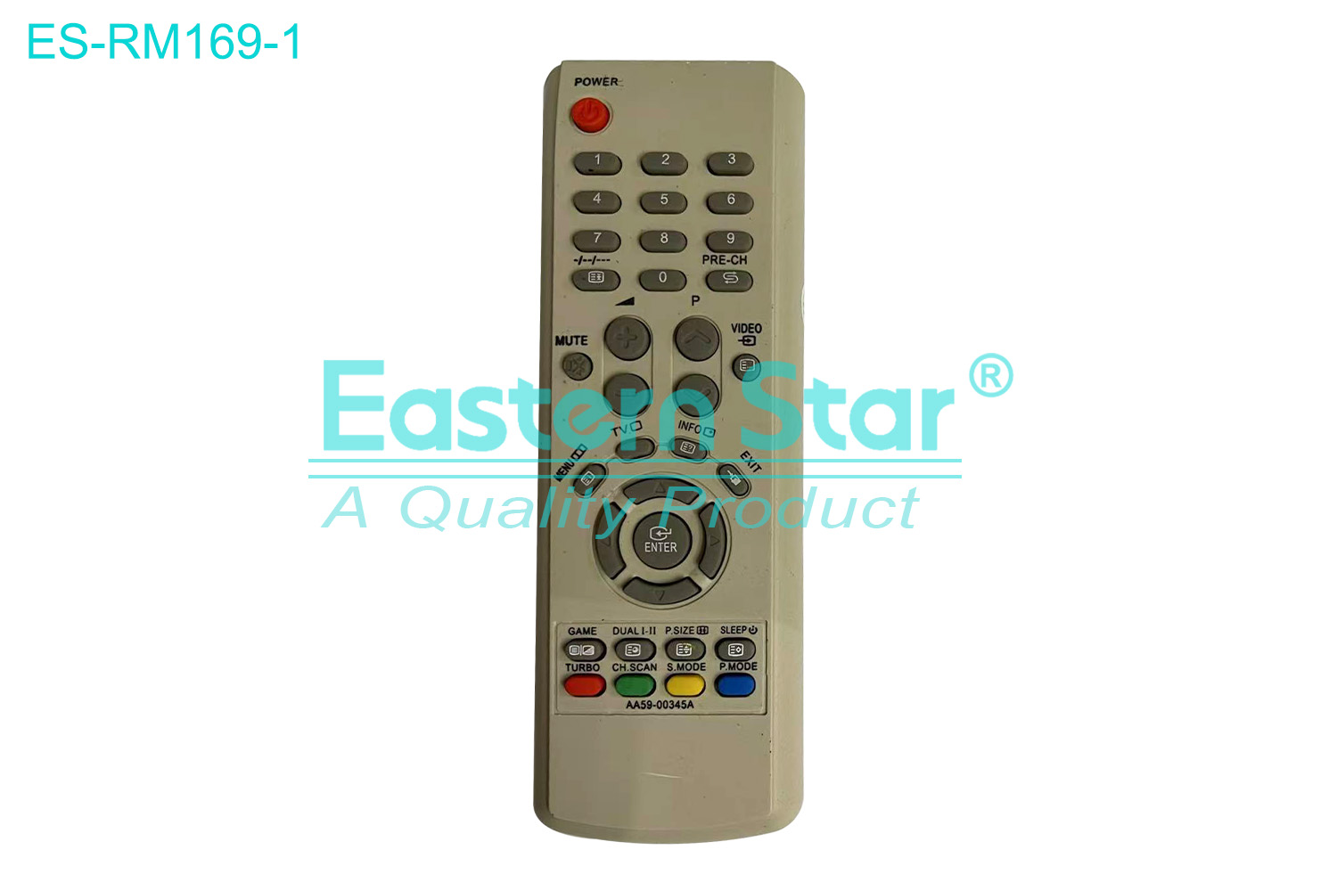 ES-RM169-1 Compatible for / Smart TV Remote Control R/M 36 Keys