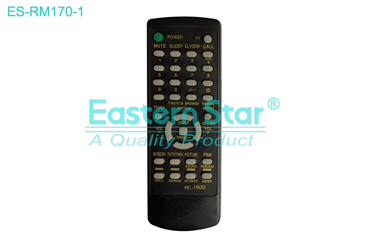 ES-RM170-1 Compatible for / Smart TV Remote Control R/M 33 Keys