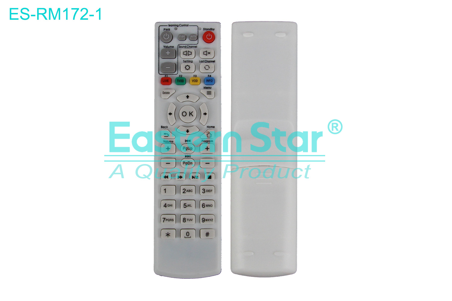 ES-RM172-1 Compatible for / Smart TV Remote Control R/M 45 Keys