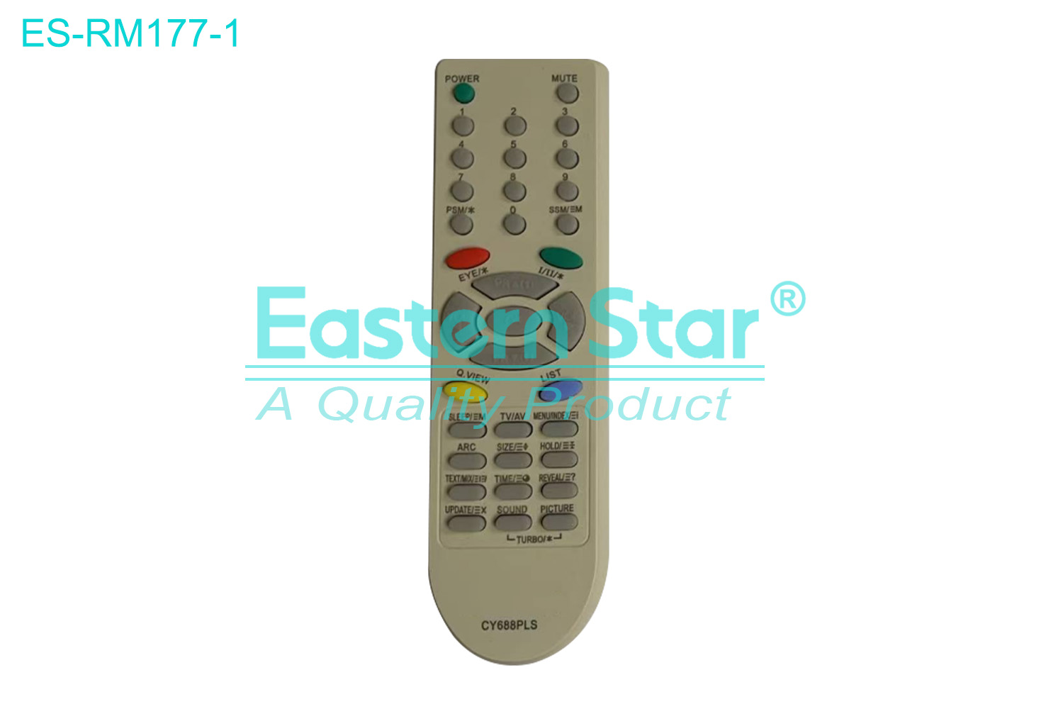 ES-RM177-1 Compatible for / Smart TV Remote Control R/M 35 Keys