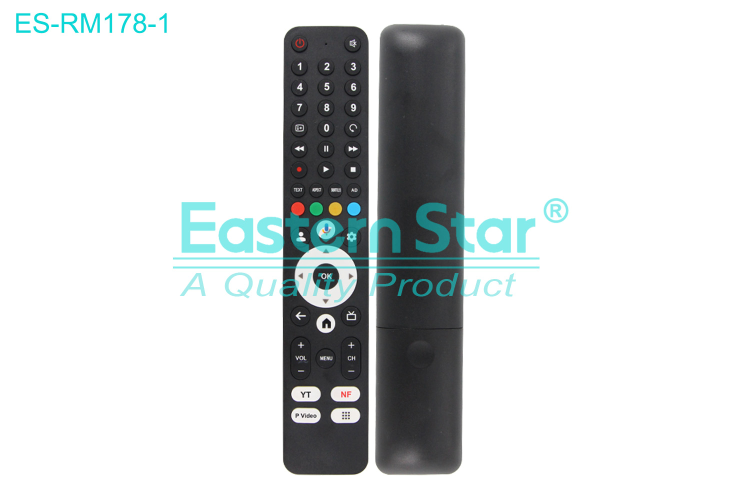 ES-RM178-1 Compatible for / Smart TV Remote Control R/M 48 Keys