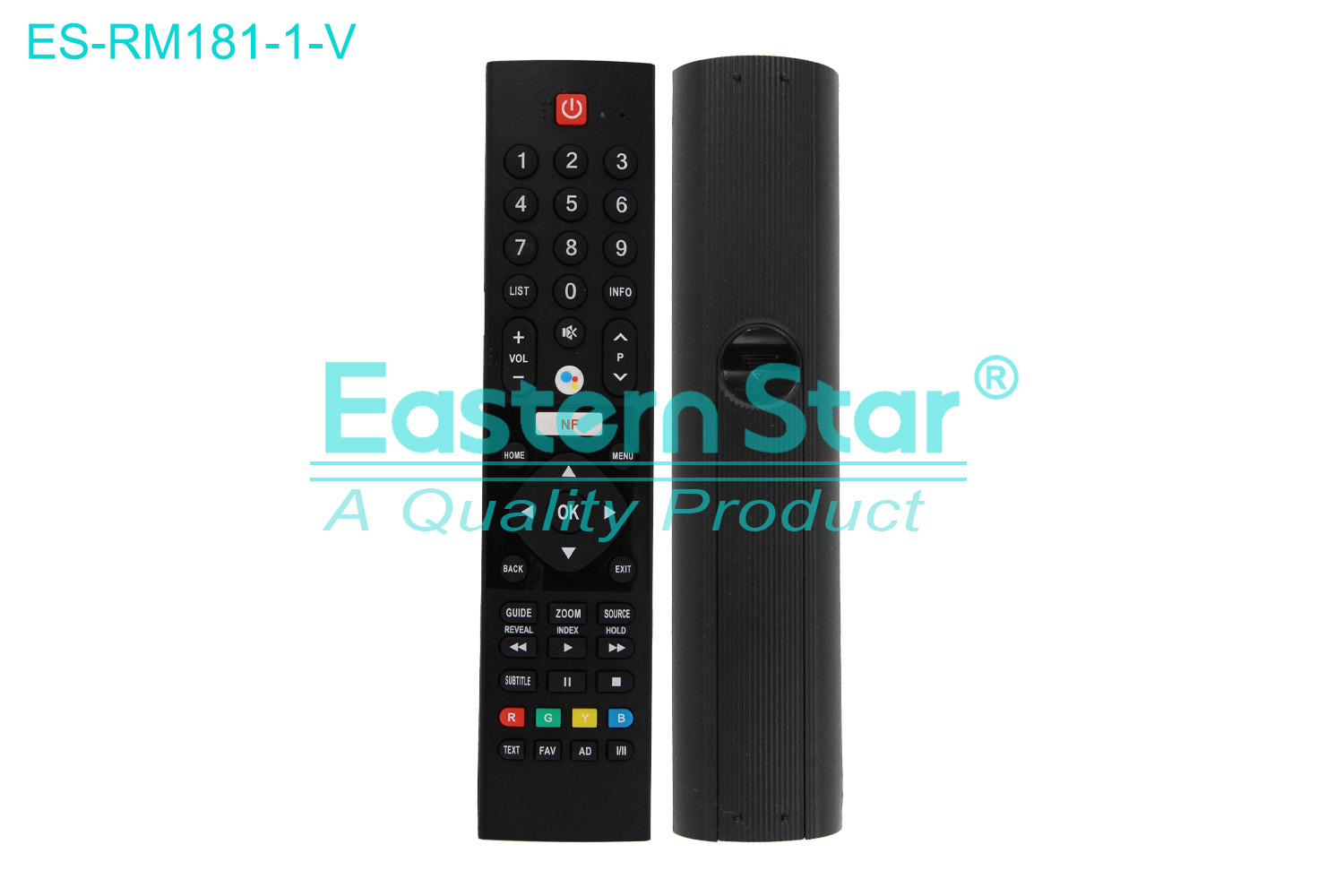 ES-RM181-1-V Compatible for Panasonic Smart TV Voice Remote Control R/M 46 Keys