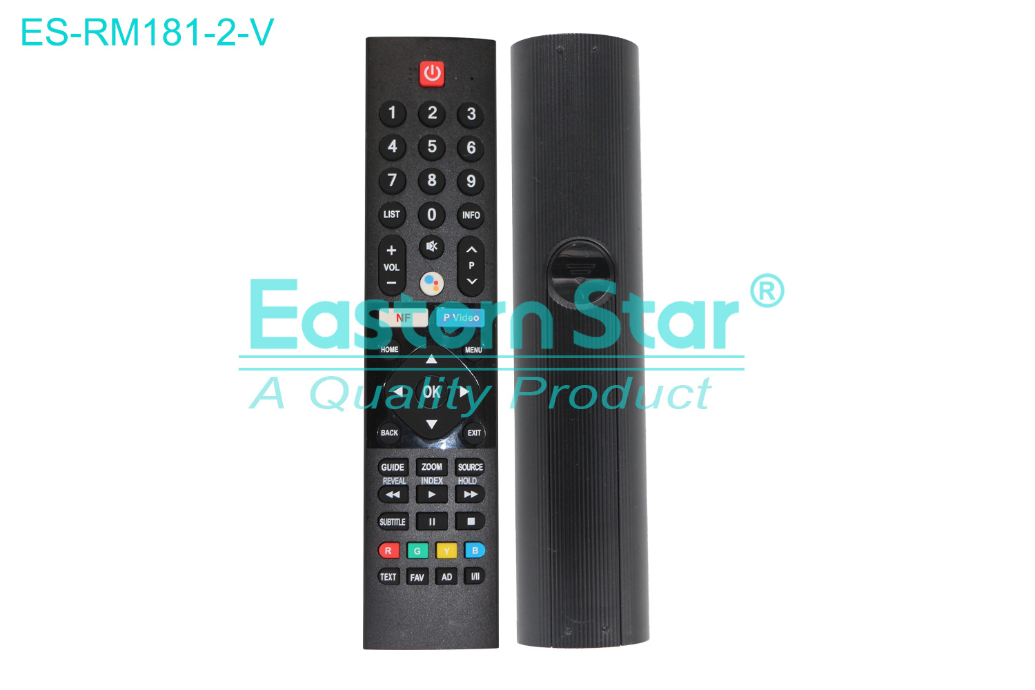 ES-RM181-2-V Compatible for Panasonic Smart TV Voice Remote Control R/M 47 Keys