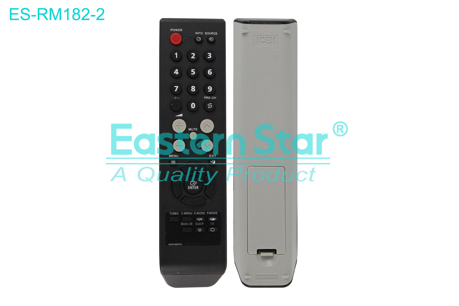 ES-RM182-2 Compatible for / Smart TV Remote Control R/M 34 Keys