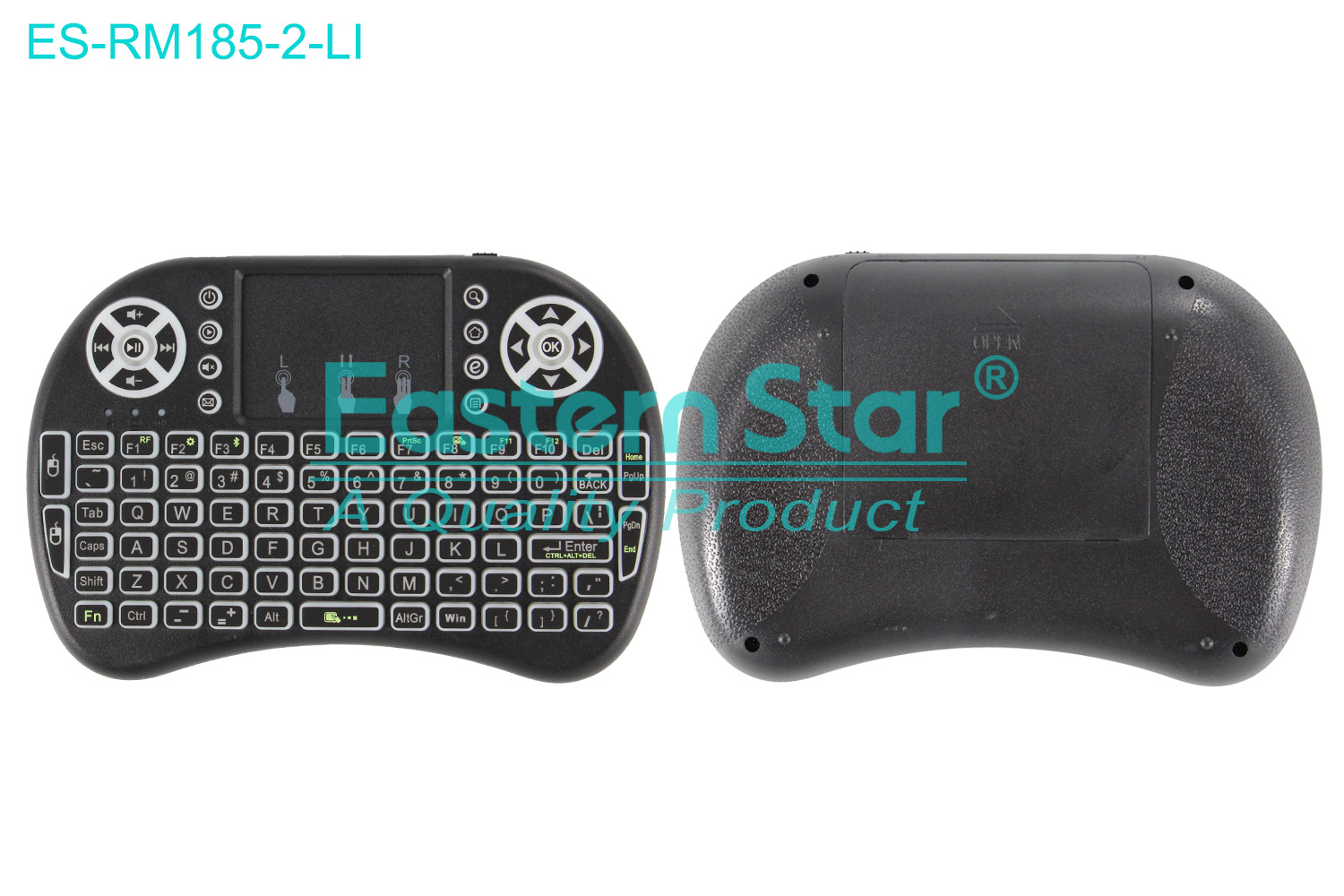 ES-RM185-2-LI Compatible for / Smart TV Remote Control R/M 92 Keys