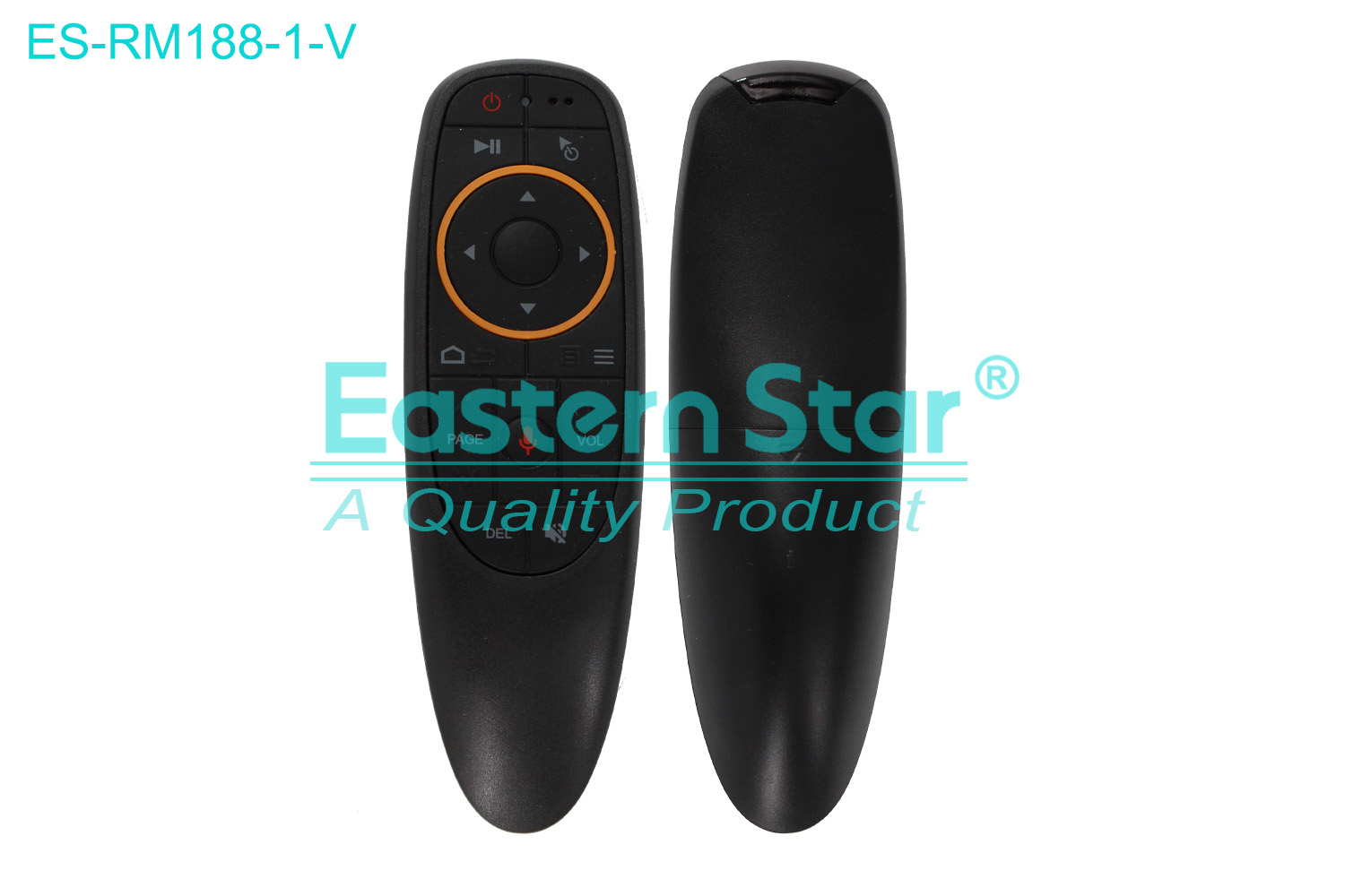 ES-RM188-1-V Compatible for / Smart TV Voice Remote Control R/M 17 Keys