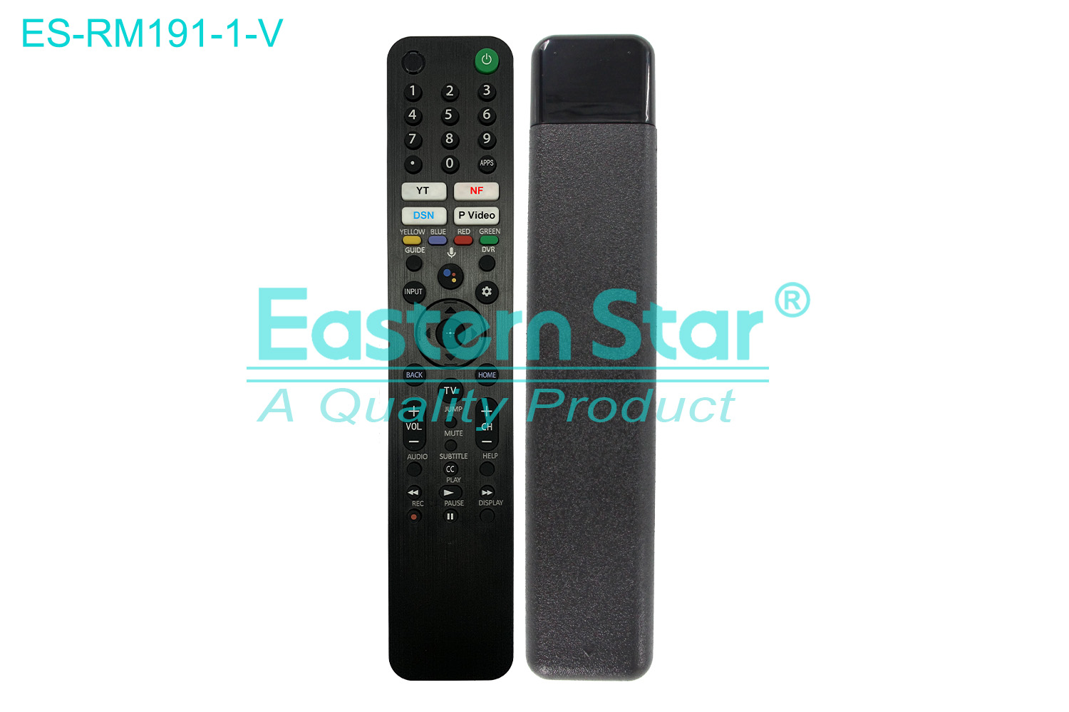ES-RM191-1-V Compatible for / Smart TV Voice Remote Control R/M 50 Keys