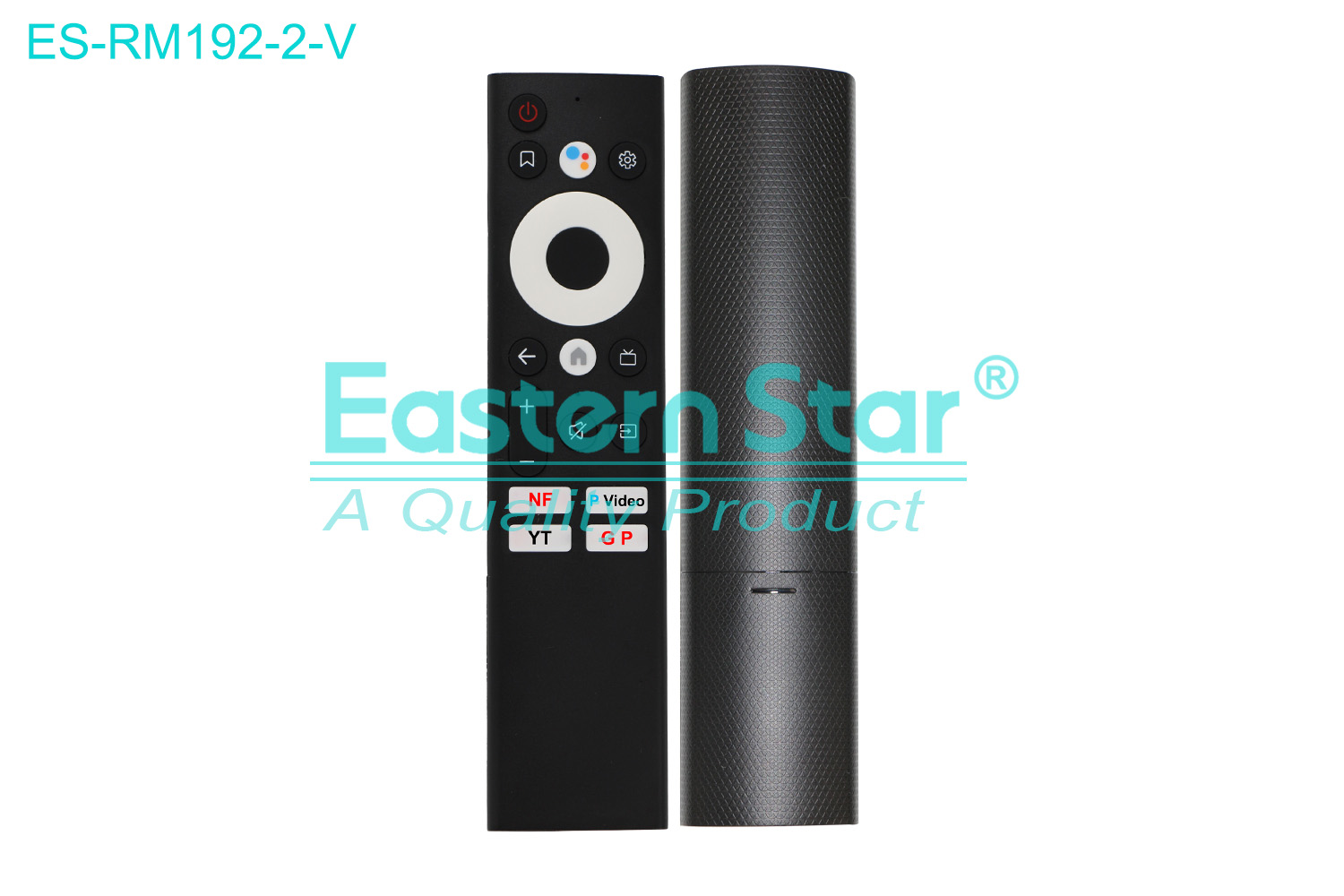 ES-RM192-2-V Compatible for Skyworth/Coocaa Smart TV Voice Remote Control R/M 19 Keys