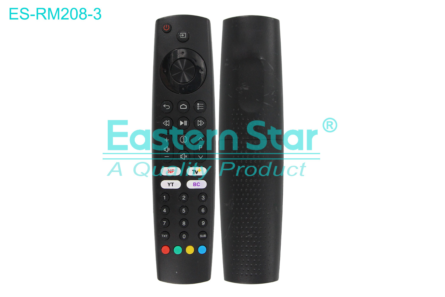 ES-RM208-3 Compatible for Grundig/Sunny Smart TV Remote Control R/M 39 Keys