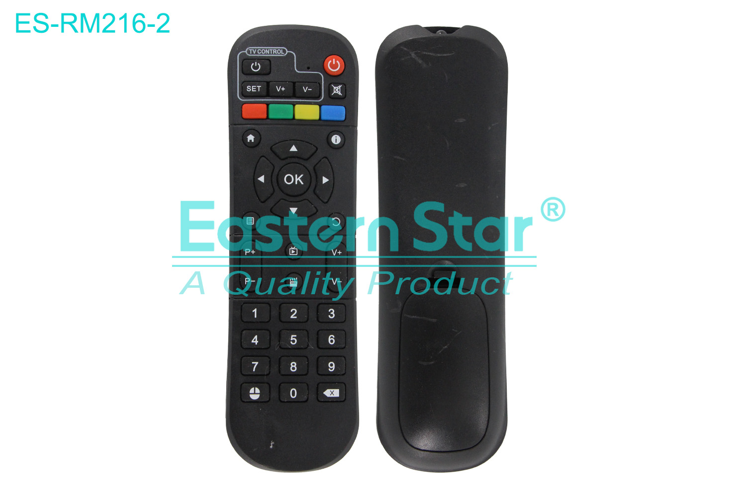 ES-RM216-2 Compatible for Redline Smart TV Remote Control R/M 37 Keys