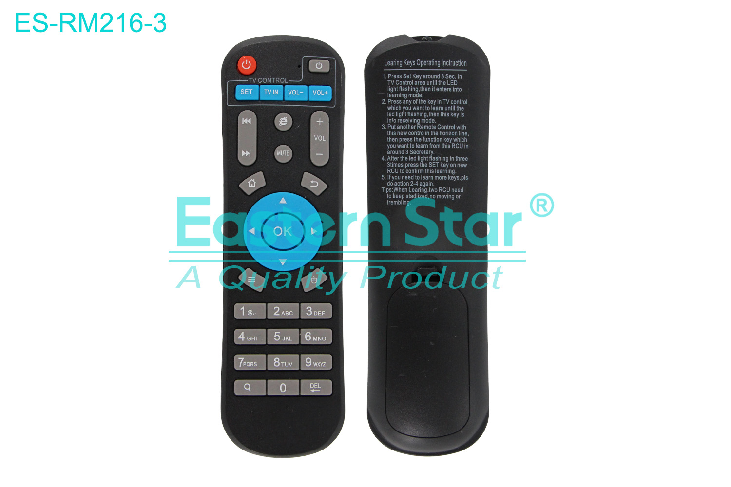 ES-RM216-3 Compatible for Next Smart TV Remote Control R/M 33 Keys
