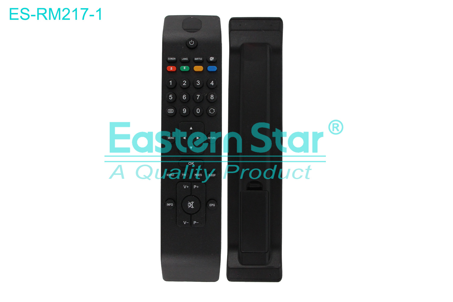 ES-RM217-1 Compatible for Sharp Smart TV Remote Control R/M 39 Keys