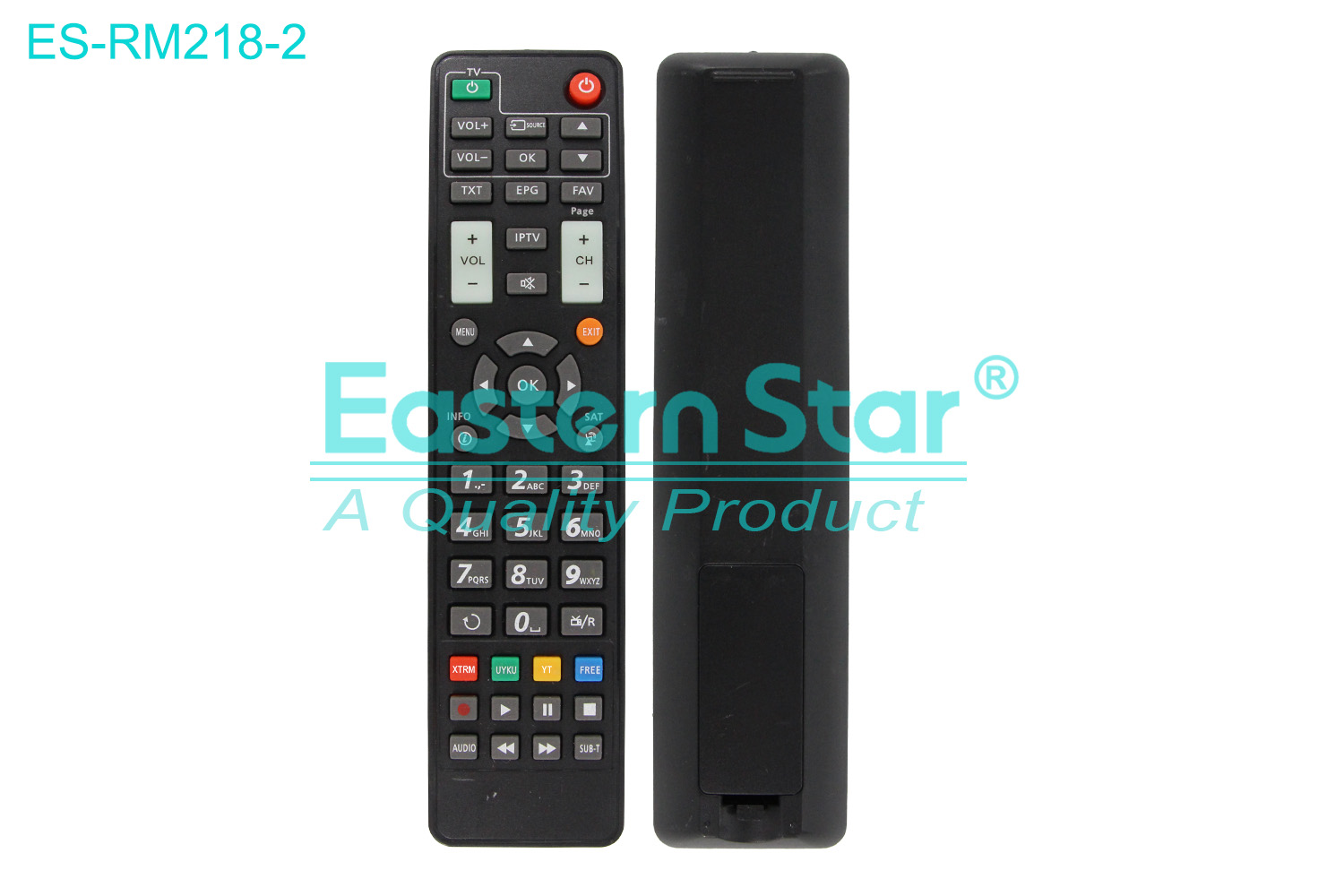 ES-RM218-2 Compatible for Next Smart TV Remote Control R/M 50 Keys
