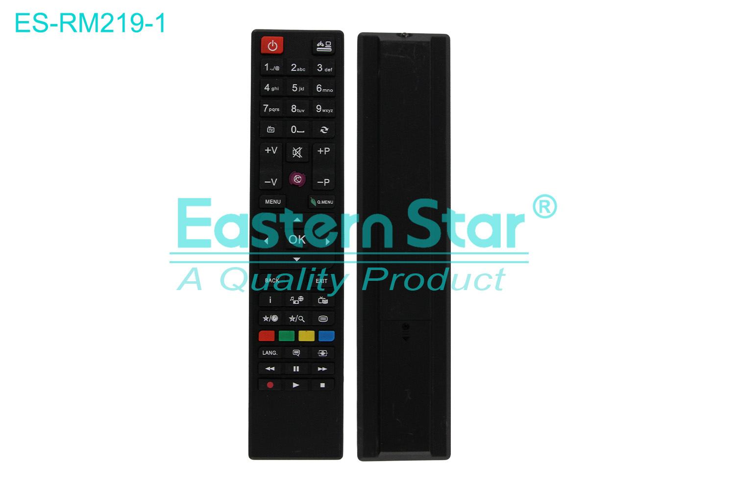 ES-RM219-1 Compatible for Vestel Smart TV Remote Control R/M 48 Keys