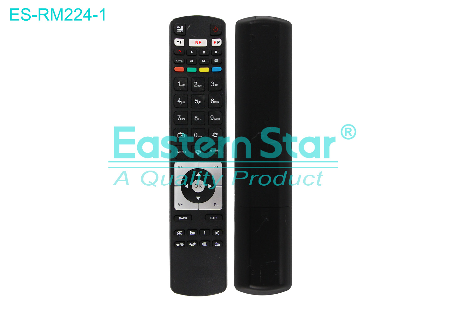 ES-RM224-1 Compatible for Vestel Smart TV Remote Control R/M 51 Keys