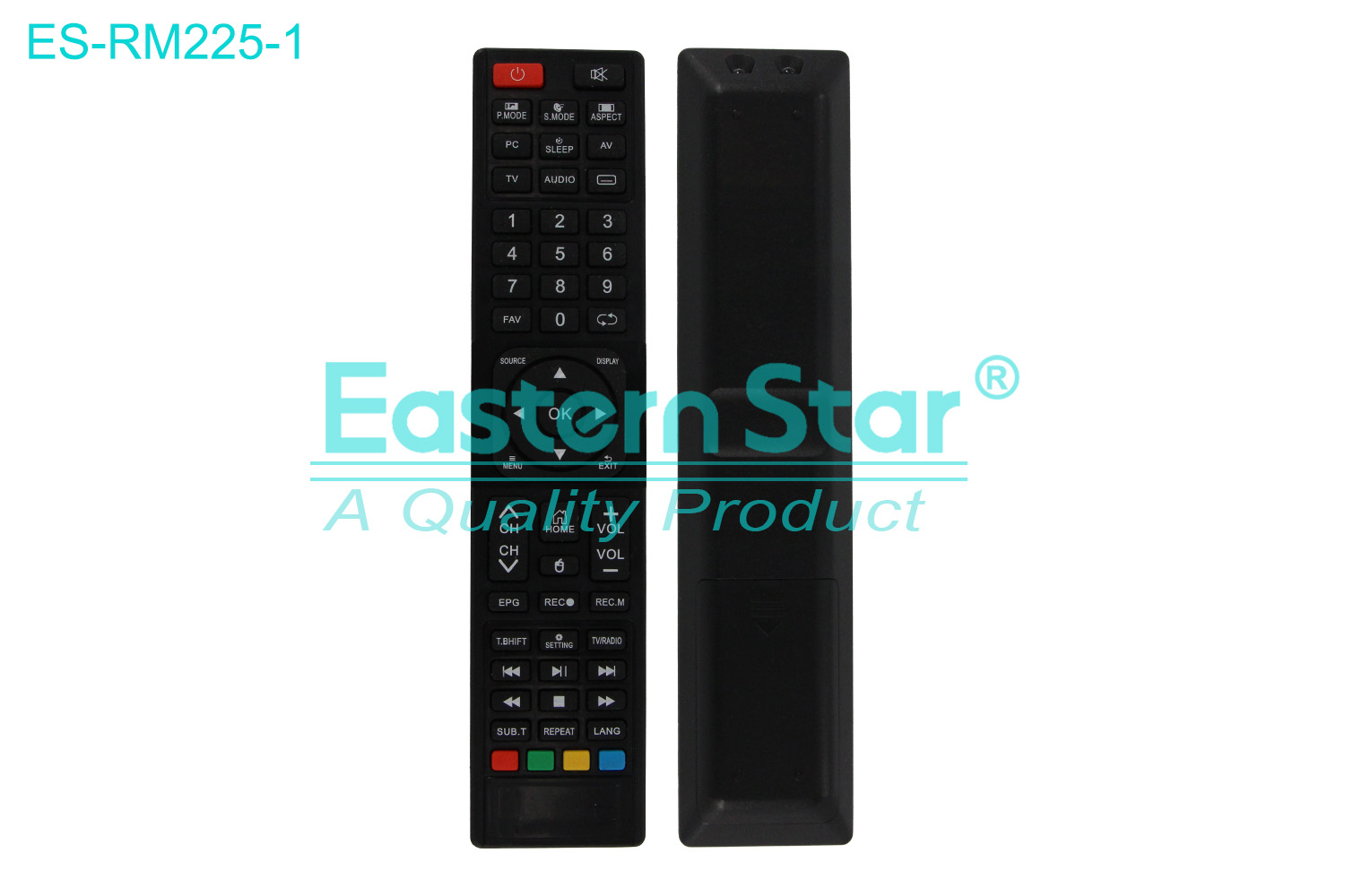 ES-RM225-1 Compatible for Telenova Smart TV Remote Control R/M 57 Keys
