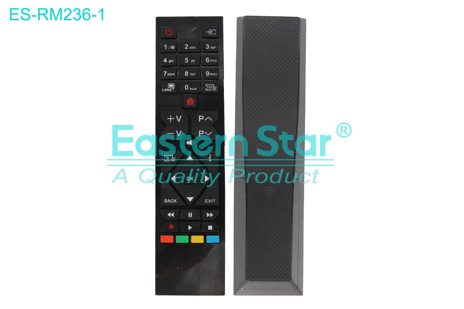 ES-RM236-1 Compatible for Vestel Smart TV Remote Control R/M 39 Keys