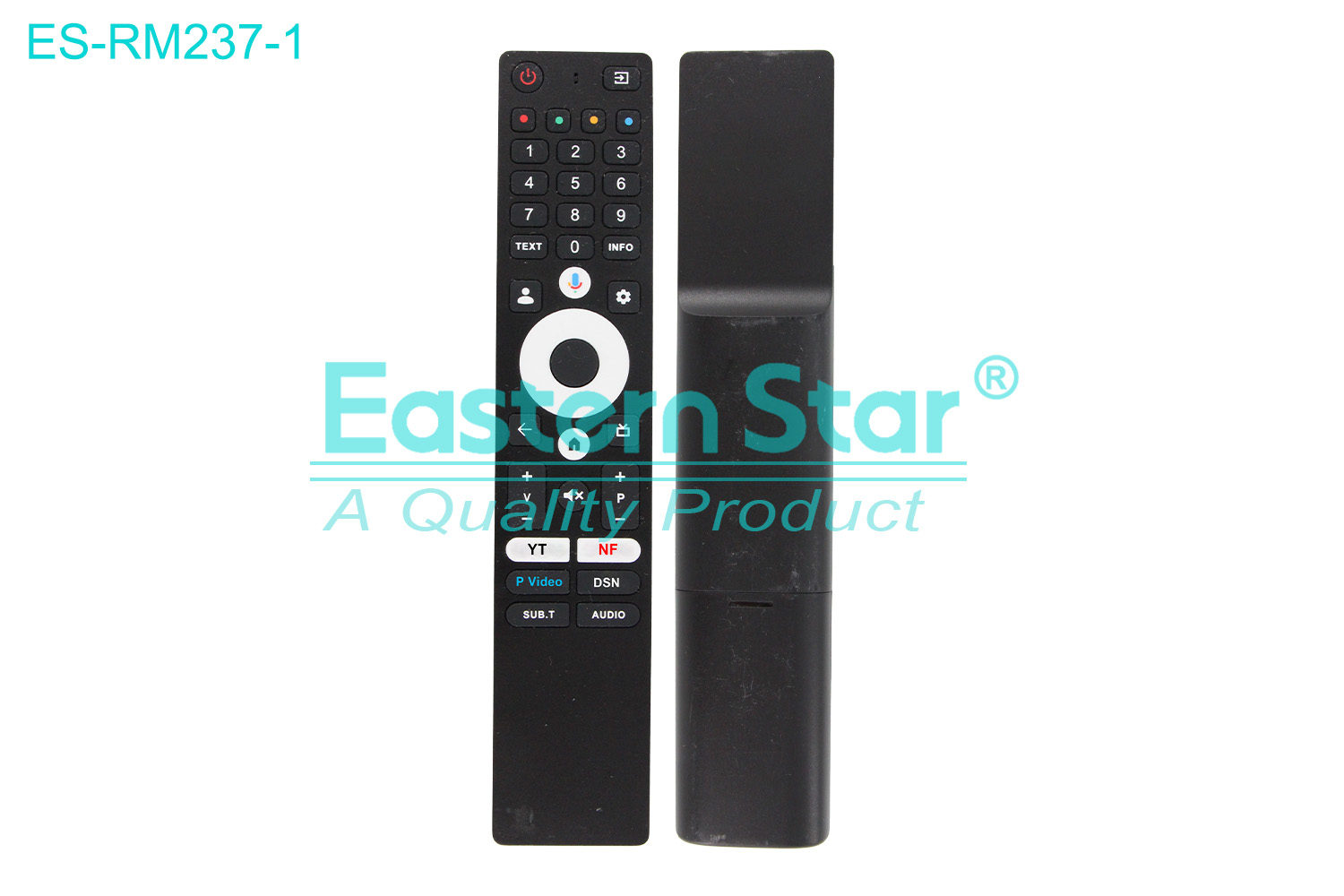 ES-RM237-1 Compatible for / Smart TV Remote Control R/M 40 Keys
