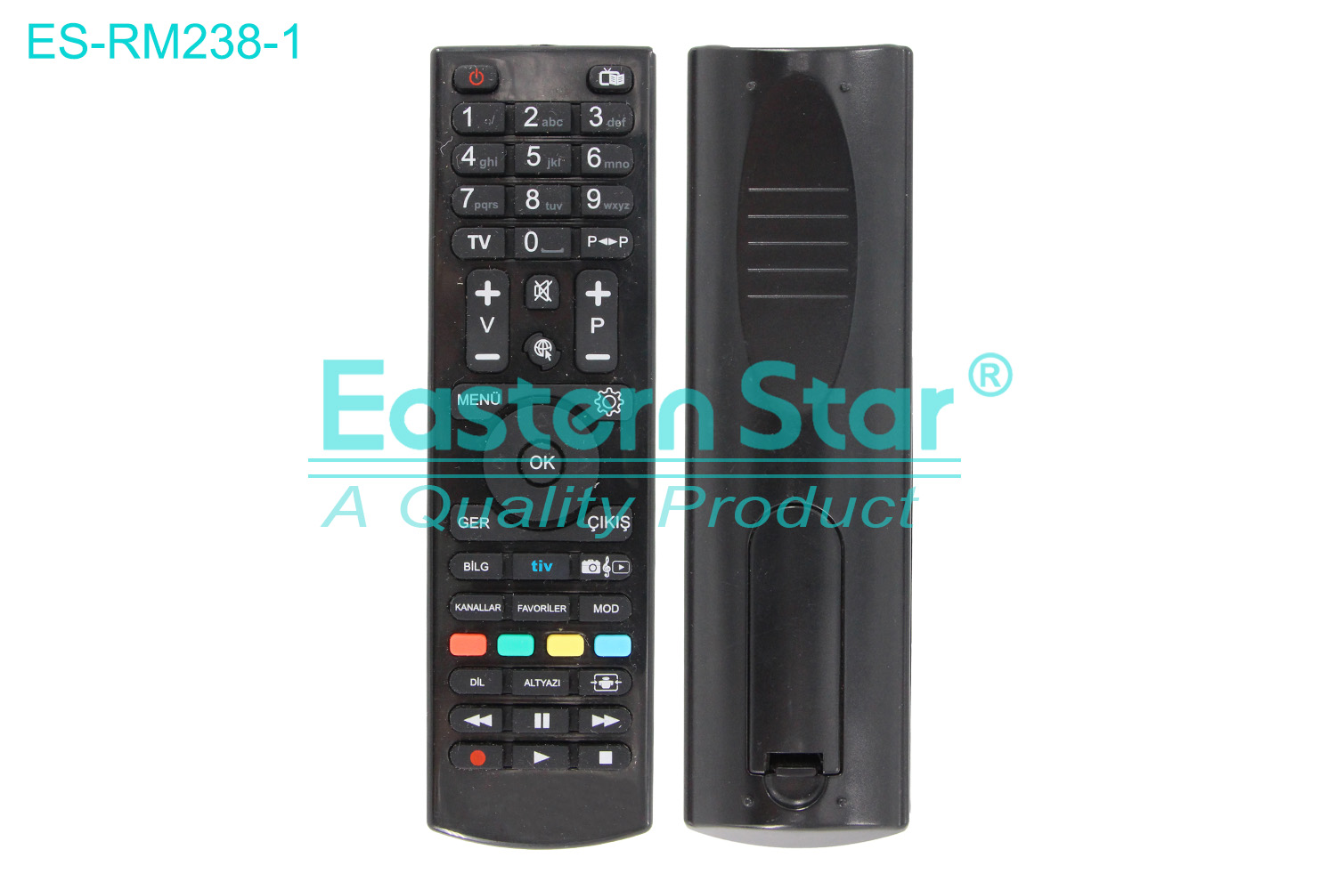 ES-RM238-1 Compatible for / Smart TV Remote Control R/M 48 Keys