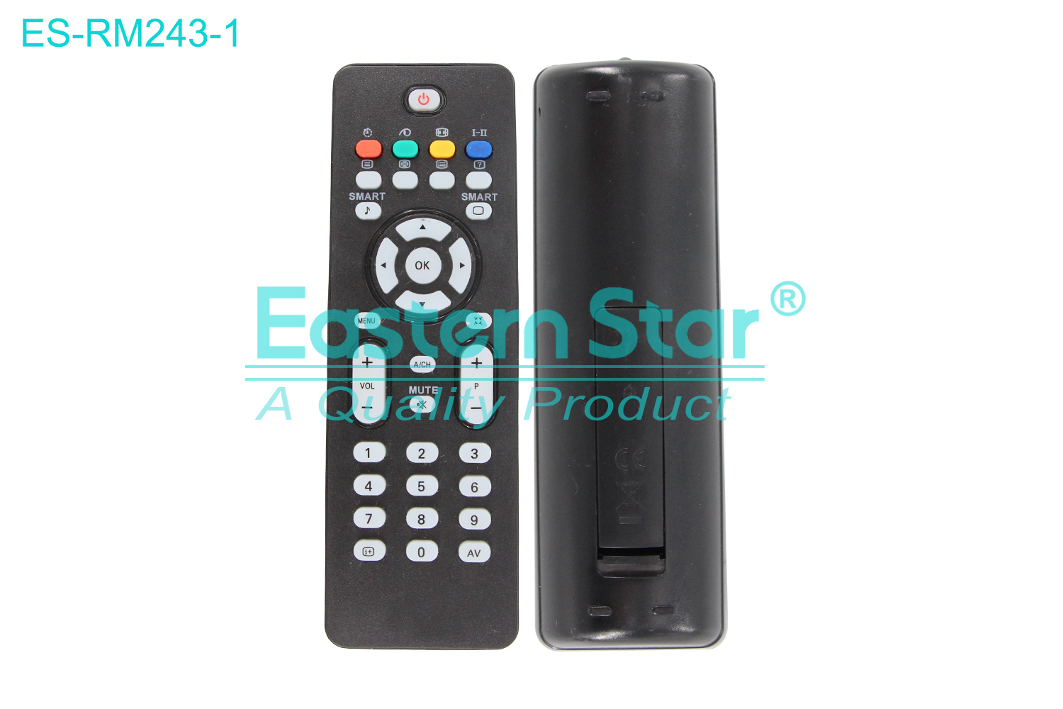 ES-RM243-1 Compatible for Philips Smart TV Remote Control R/M 36 Keys