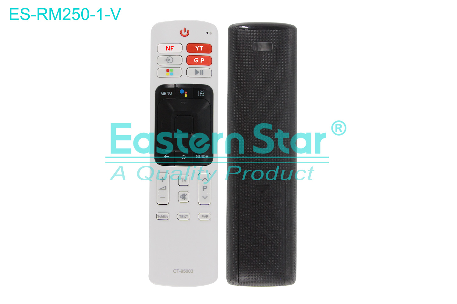 ES-RM250-1-V Compatible for Toshiba Smart TV Voice Remote Control R/M 27 Keys