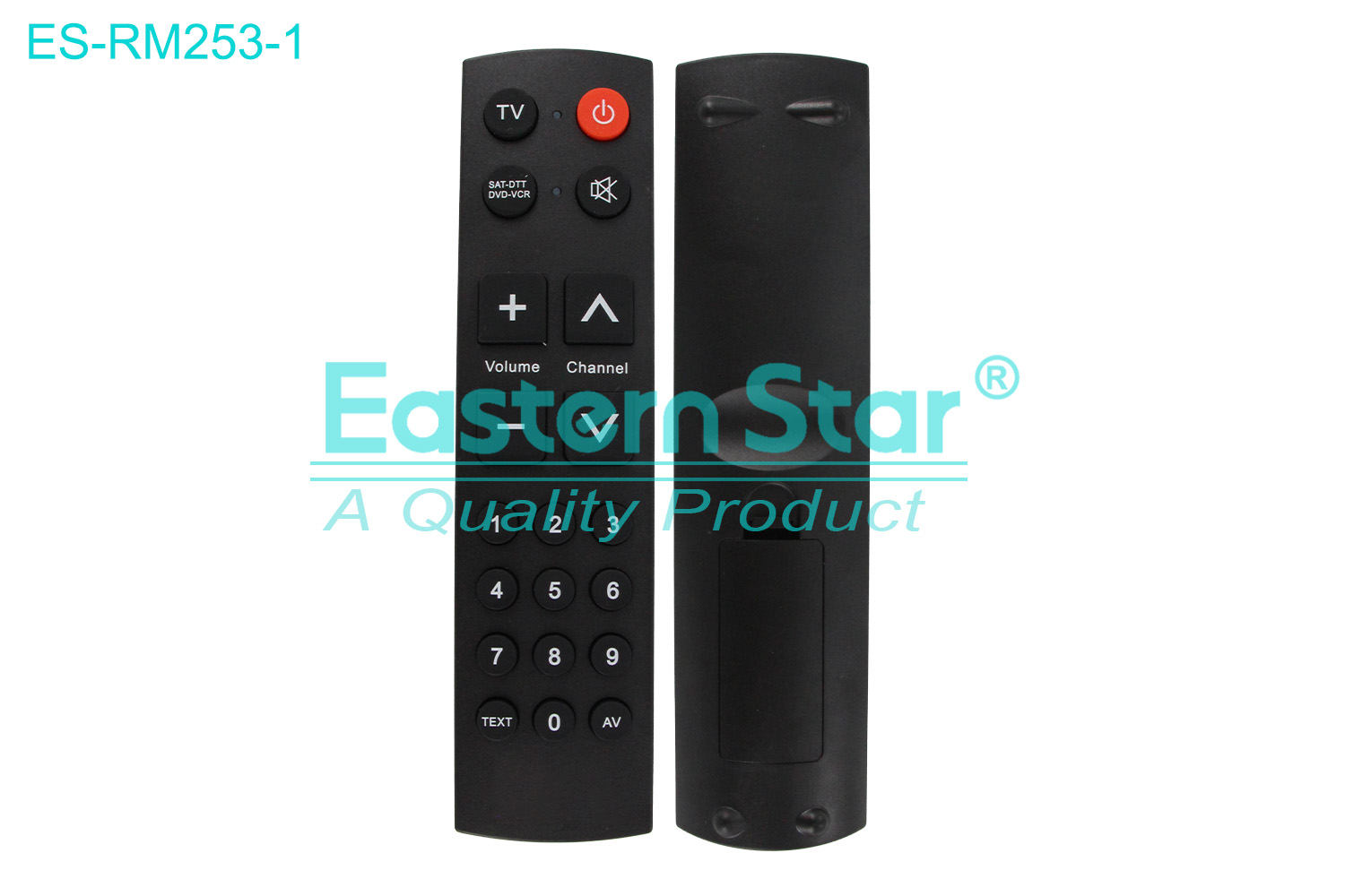 ES-RM253-1 Compatible for / Smart TV Remote Control R/M 20 Keys