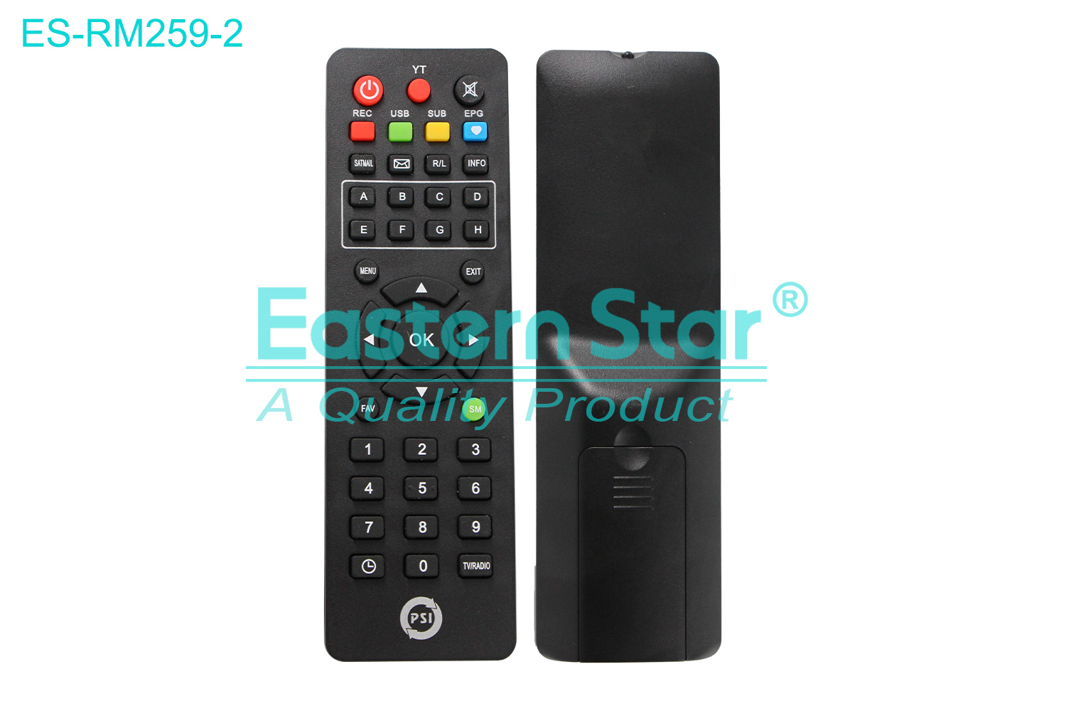 ES-RM259-2 Compatible for / Smart TV Remote Control R/M 40 Keys